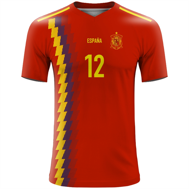 Fanúšikovský dres Španielsko 2018