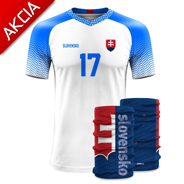 Akcia - SVK futbalový dres 2018 + šatka 