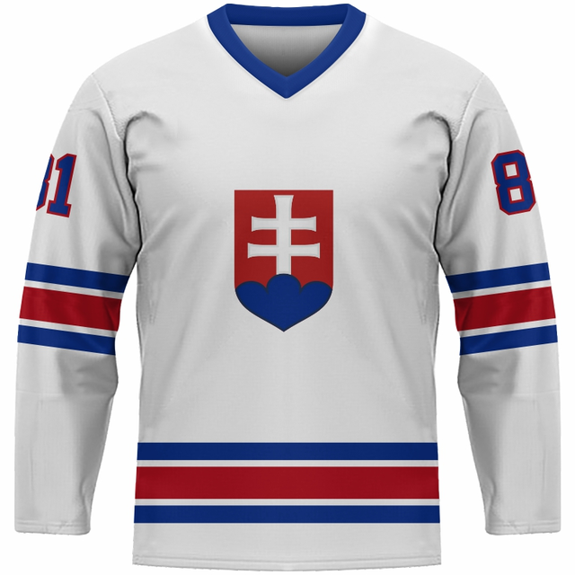 Detský hokejový dres Slovensko replika 0119