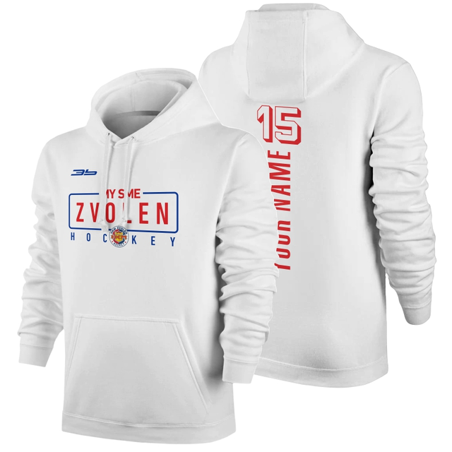 Bavlnená mikina s kapucňou HKM Zvolen 0418