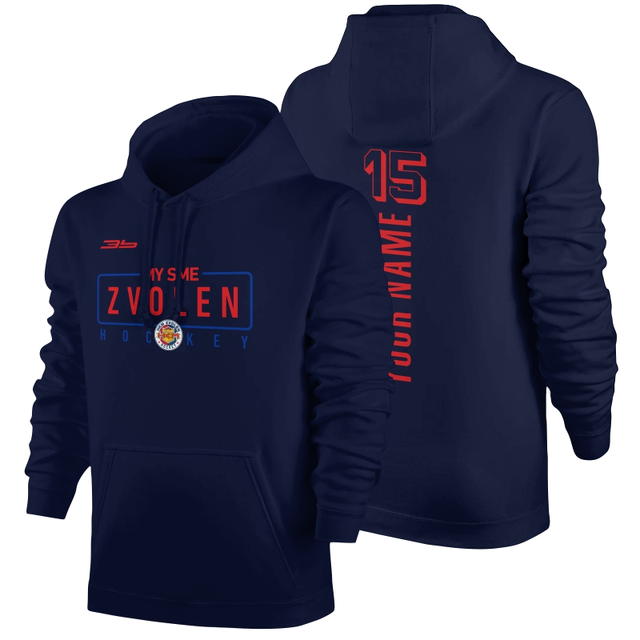 Bavlnená mikina s kapucňou HKM Zvolen 0518