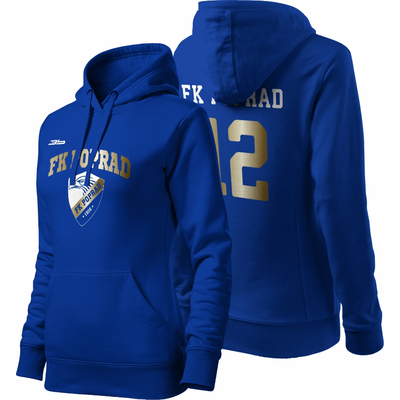 Women's cotton hooded sweatshirt FK Poprad 0120