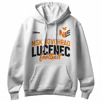 Bavlnená mikina s kapucňou MŠK Novohrad Lučenec 0320
