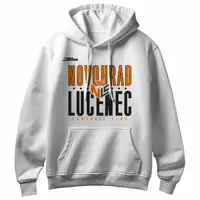 Bavlnená mikina s kapucňou MŠK Novohrad Lučenec 0420