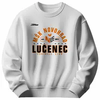 Bavlnená mikina bez kapucne MŠK Novohrad Lučenec 0520