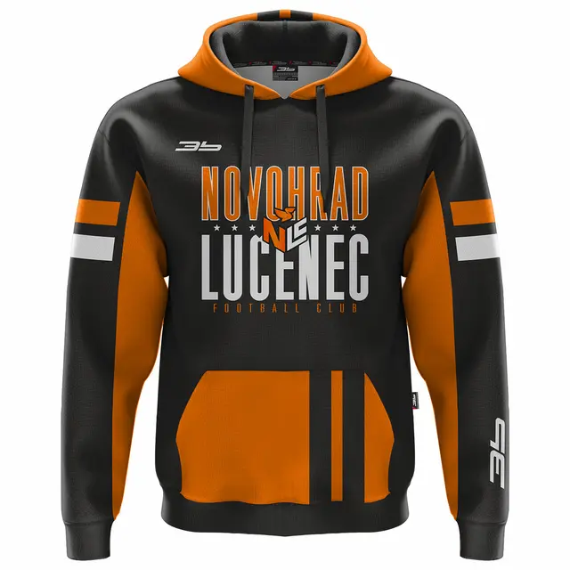 Tepláková mikina s kapucňou MŠK Novohrad Lučenec 0220