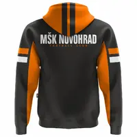Tepláková mikina s kapucňou MŠK Novohrad Lučenec 0220