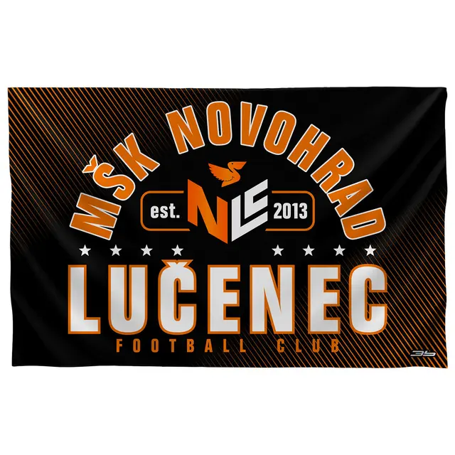 Vlajka MŠK Novohrad Lučenec 0420