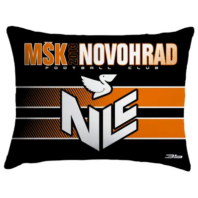 Obojstranný dekoračný vankúš MŠK Novohrad Lučenec 0220