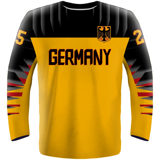 Fan hokejový dres Nemecko - HOUSER 1+ minidres 