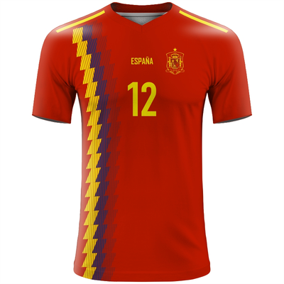 Fanúšikovský dres Španielsko 2018 - PIQUÉ 3