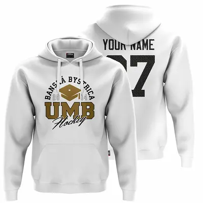 Bavlnená mikina s kapucňou UMB Hockey Team 0520