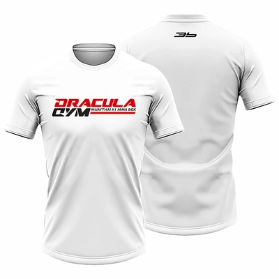 Bavlnené tričko Dracula gym 0221