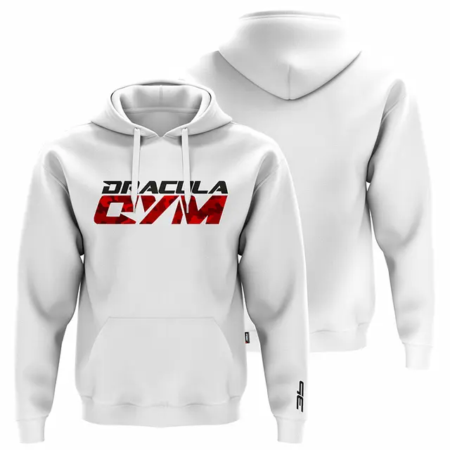 Bavlnená mikina s kapucňou Dracula gym 0821