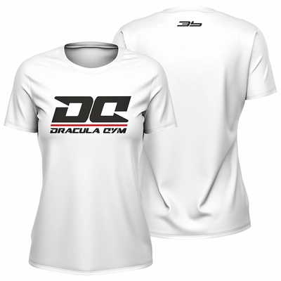 Dámske bavlnené tričko Dracula gym 0121