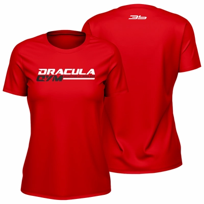 Dámske bavlnené tričko Dracula gym 0221