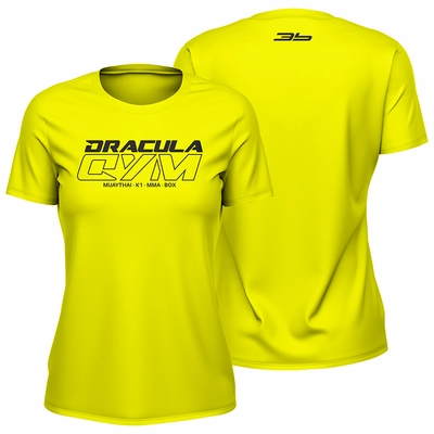 Dámske bavlnené tričko Dracula gym 0521