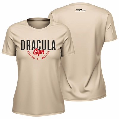 Dámske bavlnené tričko Dracula gym 0621