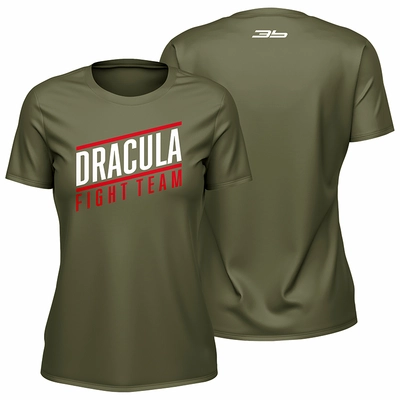Dámske bavlnené tričko Dracula gym 0721