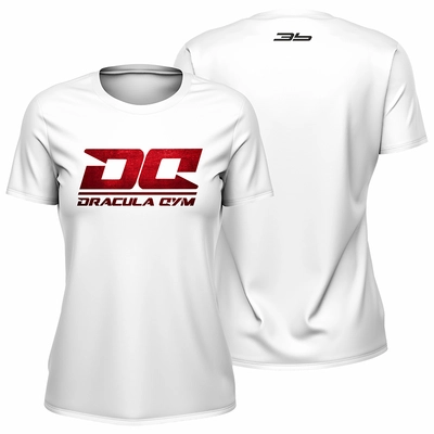 Dámske bavlnené tričko Dracula gym 0821
