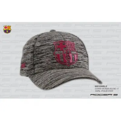 Dámska šiltovka FC BARCELONA Grey 55cm