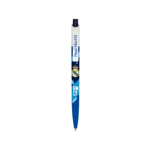 Guľôčkové pero 0,7mm REAL MADRID RM-154, modré, stojan, 201018001