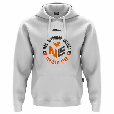Bavlnená mikina s kapucňou MŠK Novohrad Lučenec 0221