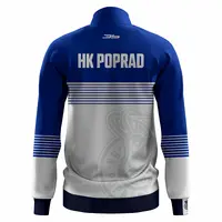 Tepláková mikina so zipsom HK Poprad 0221