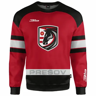 Tepláková mikina bez kapucne HC 21 Prešov 0121