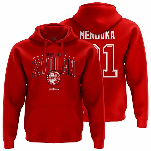 Bavlnená mikina s kapucňou HKM Zvolen 1421