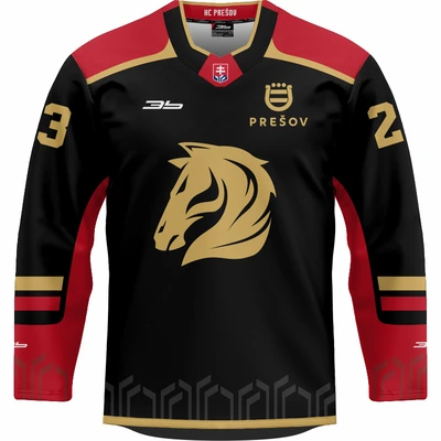 Hockey jersey HC Prešov 2023/24 Replica dark without ads