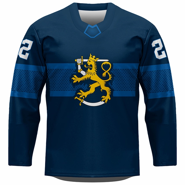 Fan hokejový dres Fínsko 0222