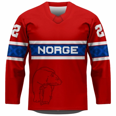 Fan hockey jersey Norway 0222