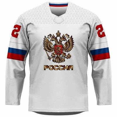Fan hockey jersey Russia 0122