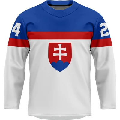 Fan Hockey jersey Slovakia - 2022 - 0122