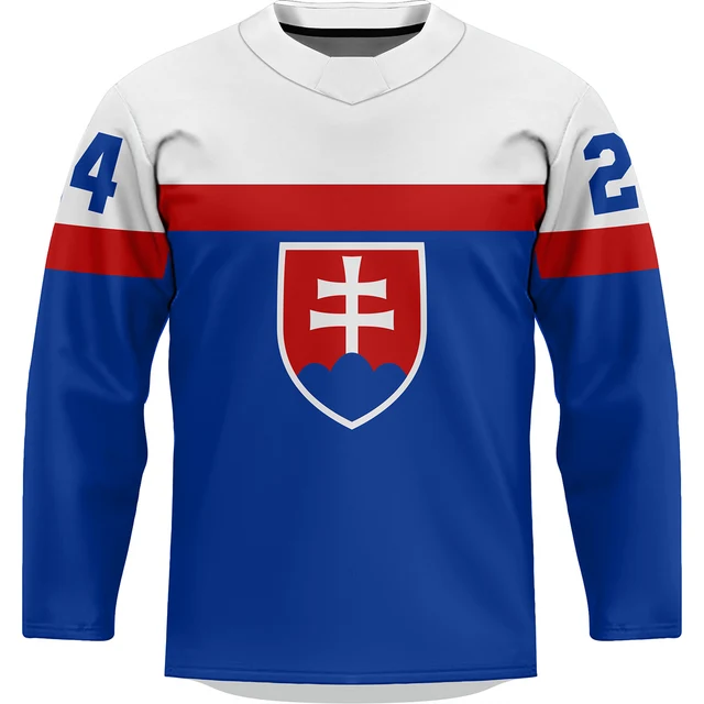 Hockey jersey Slovakia - 2022 - 0222
