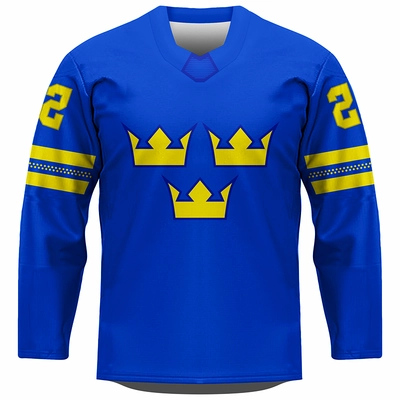 Fan Hockey Jersey Sweden 0222