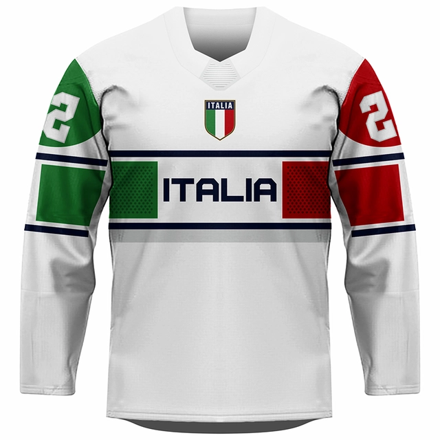 Fan hokejový dres Taliansko 0122