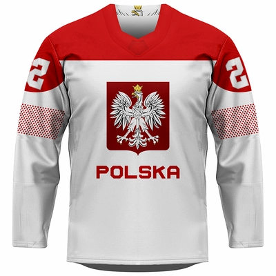 Fan Hockey Jersey Poland 0122