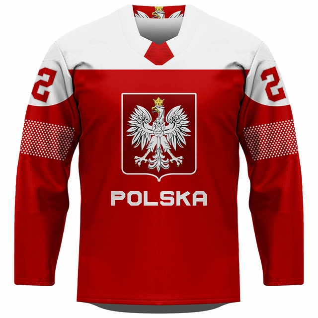 Fan hokejový dres Poľsko 0222