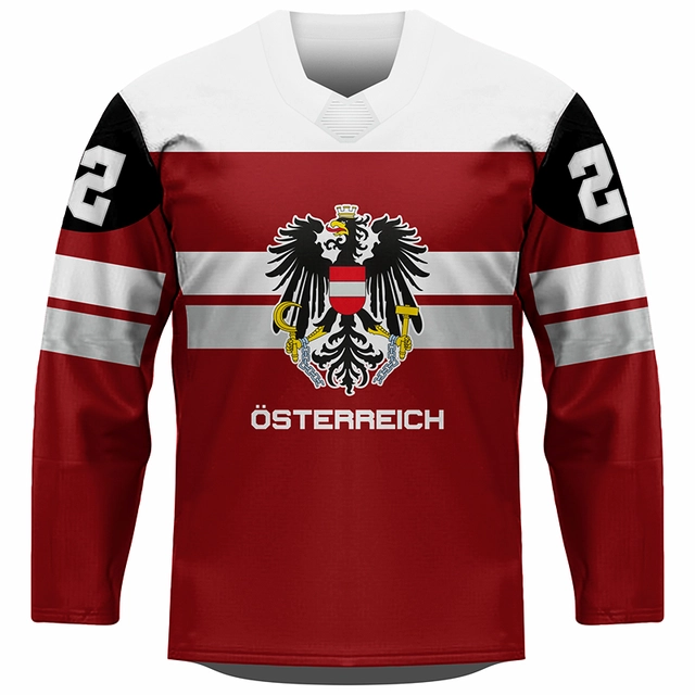 Fan hokejový dres Rakúsko 0222