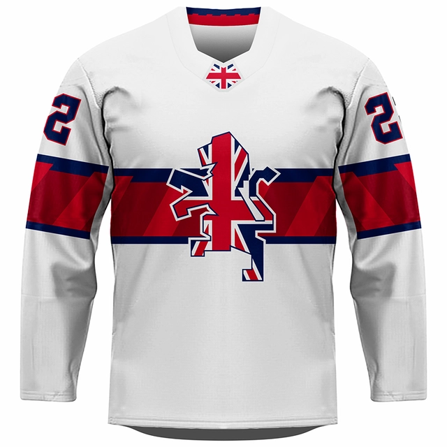 Fan hokejový dres Veľká Británia 0122