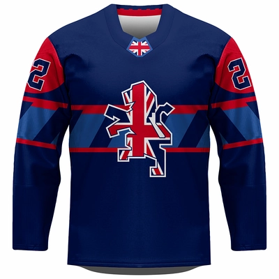 Fan Hockey Jersey Great Britain 0222