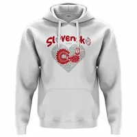 Folk mikina s kapucňou 2209