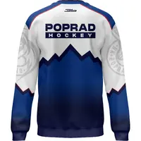 Tepláková mikina bez kapucne HK Poprad 2301