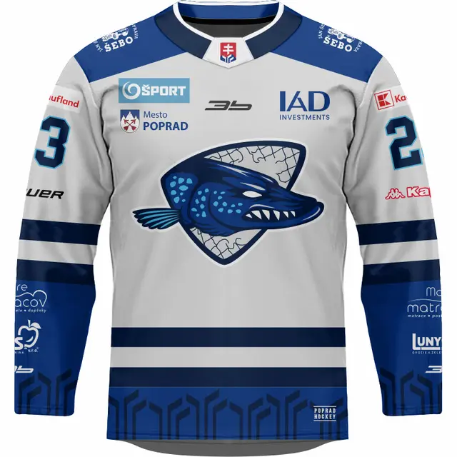 Dres Aquacity Pikes AUTHENTIC 23/24 svetlý
