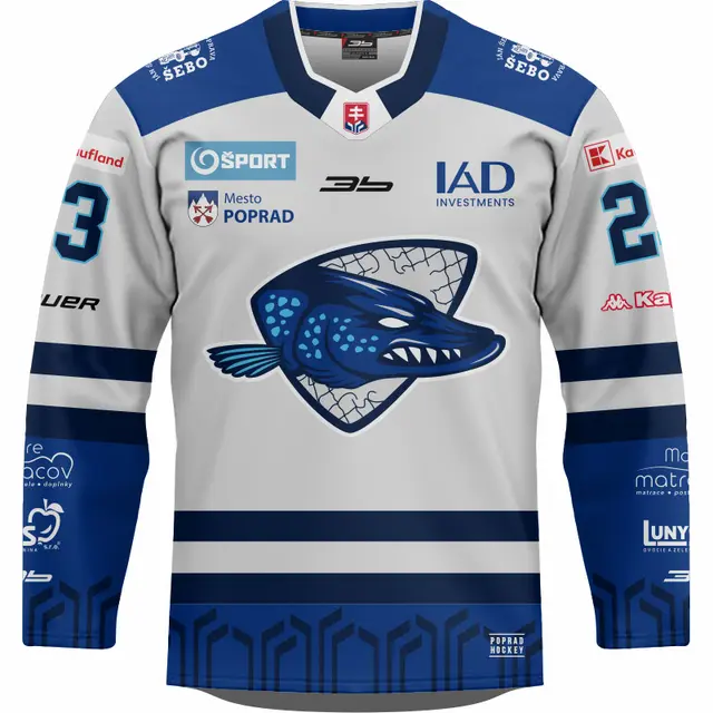 Dres Aquacity Pikes 2023/24 Replika svetlý