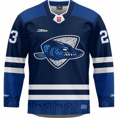 Hockey jersey Aquacity Pikes 2023/24 Replica dark without ads