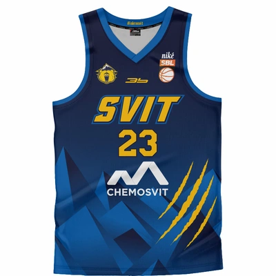 Basketbalový dres Iskra Svit 2023/24 tmavý