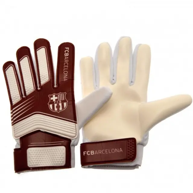 Brankárske rukavice FC BARCELONA Goalkeeper Gloves Yths